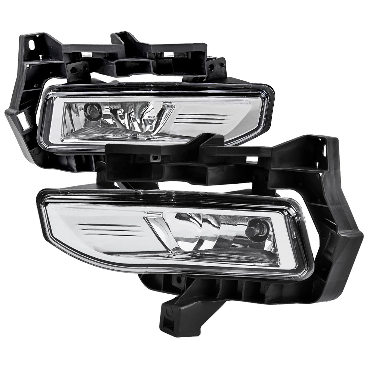 2017-2019 Nissan Versa Note Hatchback H8 Fog Lights Kit Chrome/Clear Lens