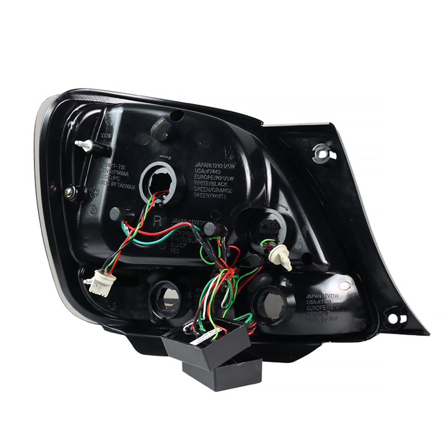 1998-2005 Lexus GS300/GS400/GS430 LED Tail Lights Chrome Housing/Smoke Lens