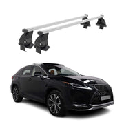 2016-2022 Lexus RX Roof Rack Cross Bars Silver