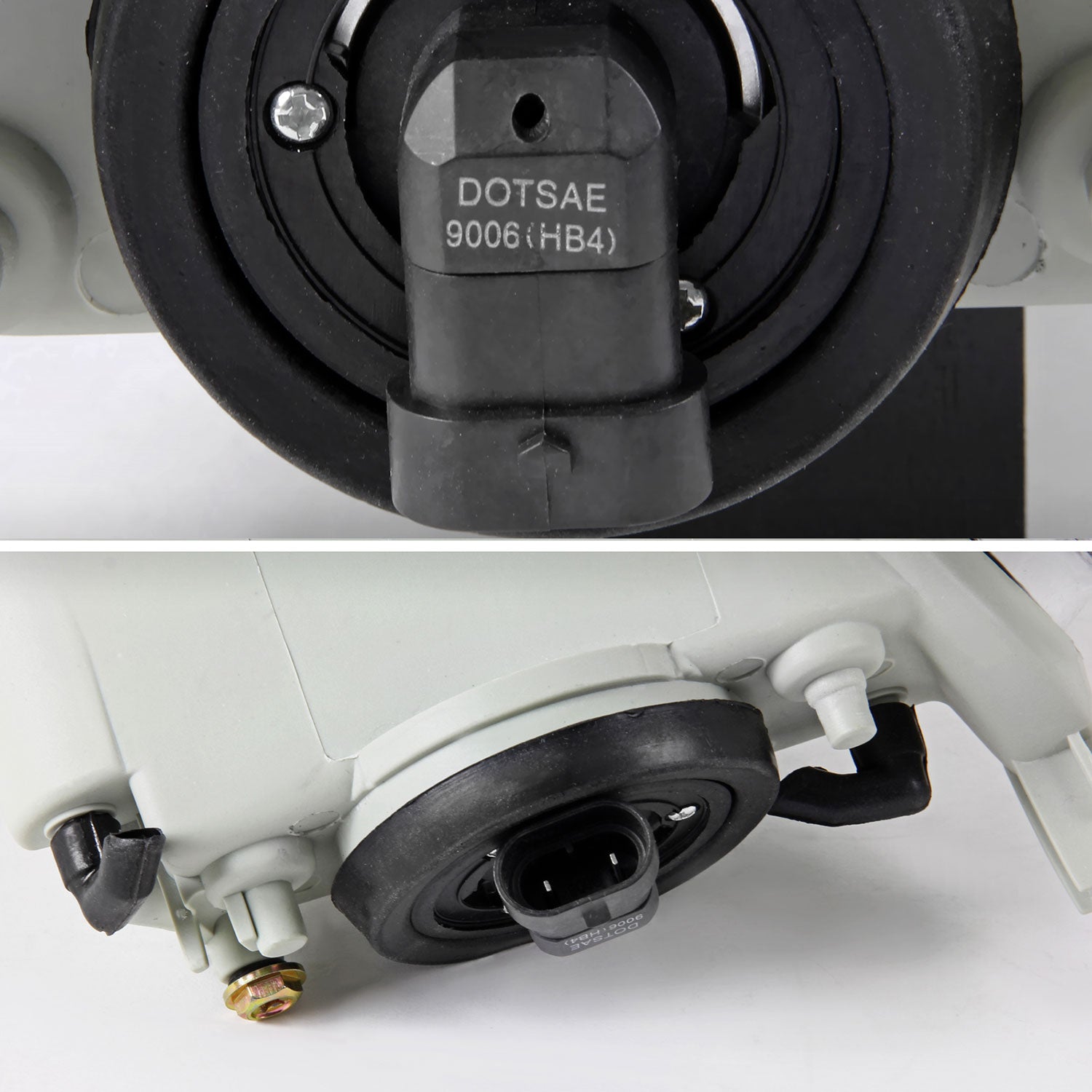 2002-2008 Toyota Solara/Camry/Corolla 9006 Fog Lights Kit Chrome/Smoke Lens