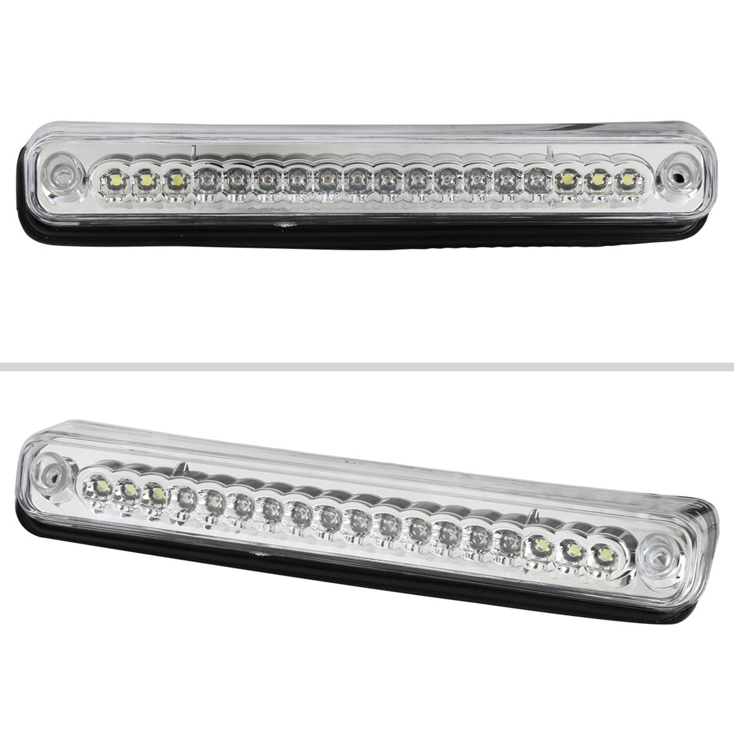 1994-2000 Chevrolet GMC C/K LED 3rd Brake Light Chrome Housing/Clear Lens