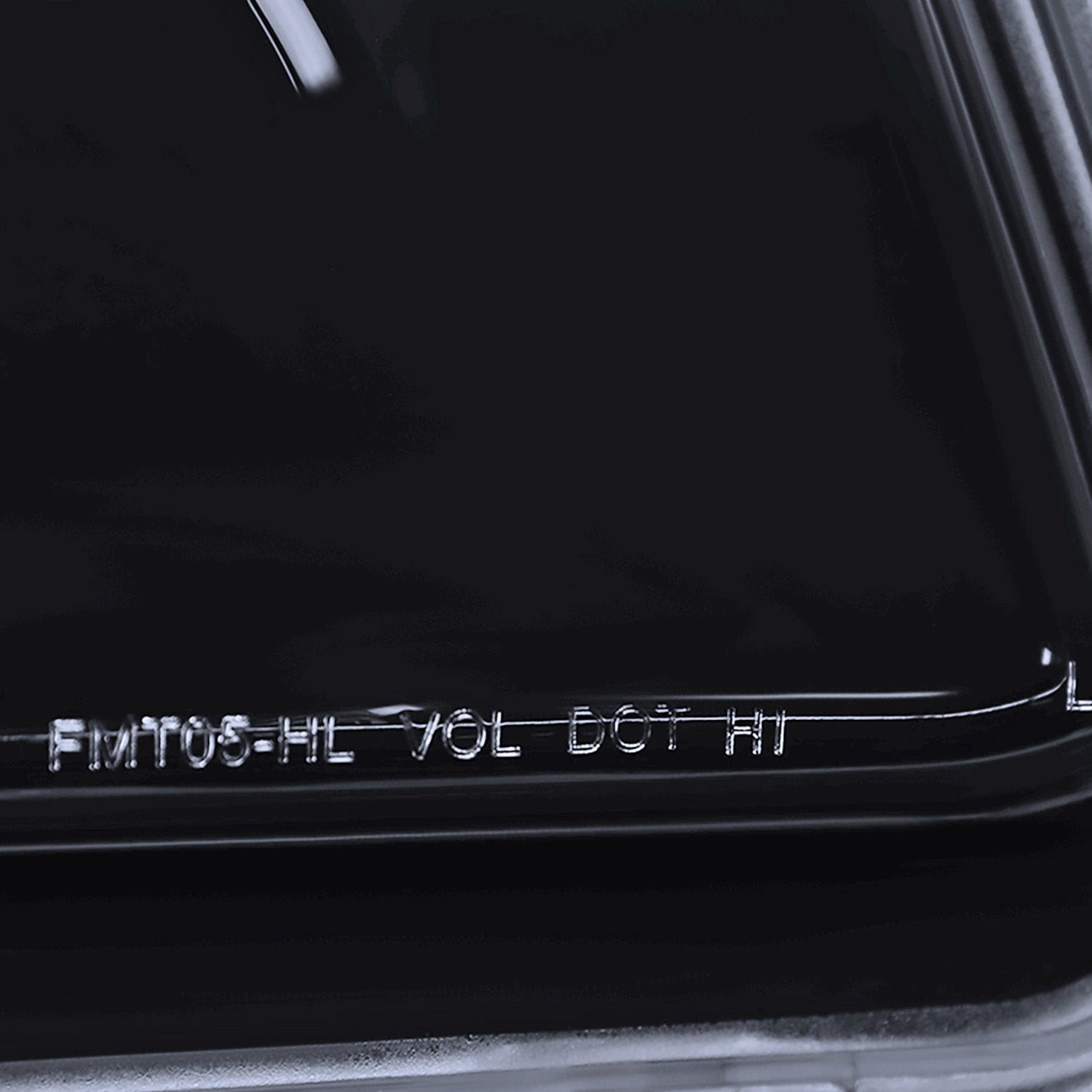 2005-2009 Ford Mustang Halo Projector Headlights LED Light Strip Black/Smoke