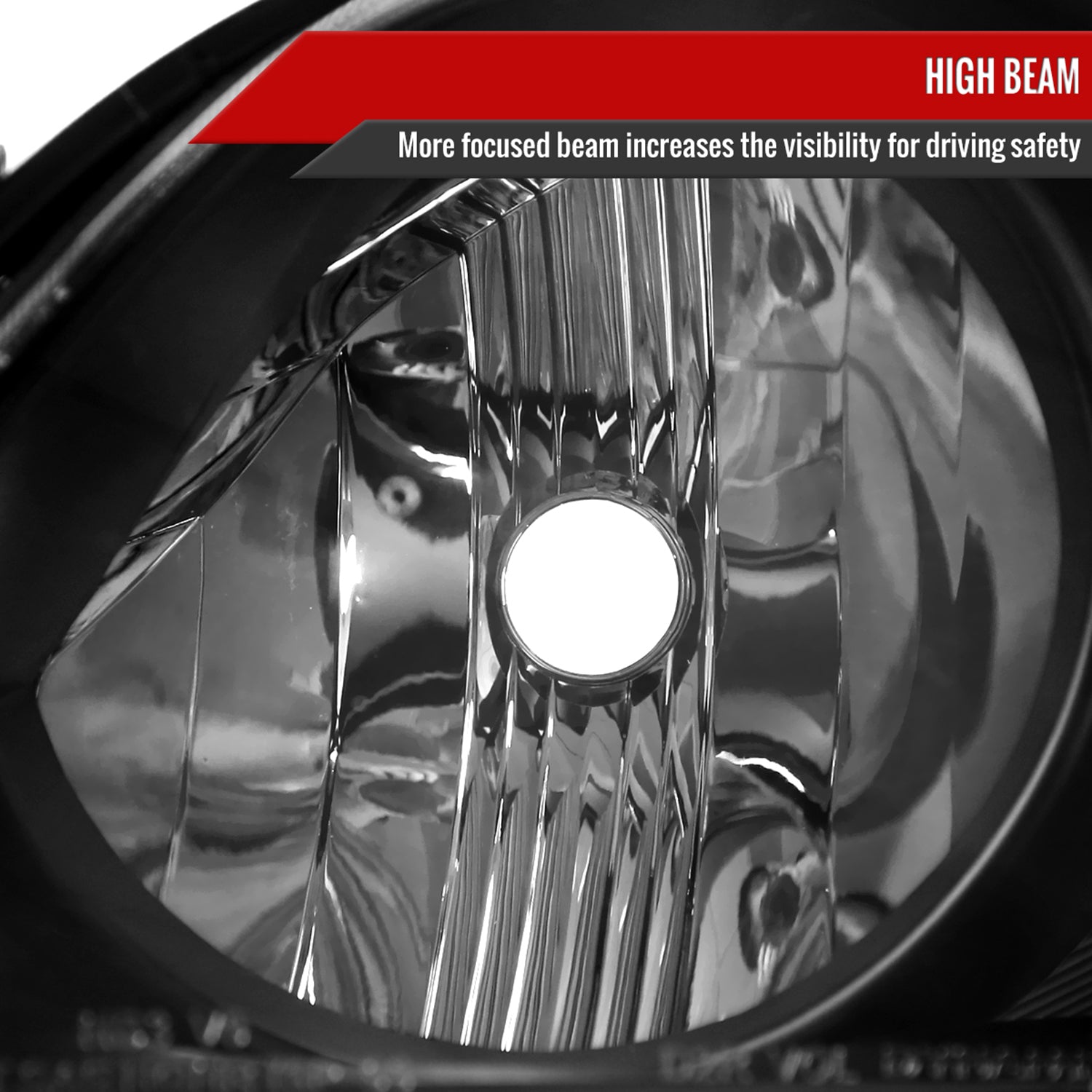 2001-2005 Lexus IS300 Factory Style Crystal Headlights Matte Black/Clear Lens