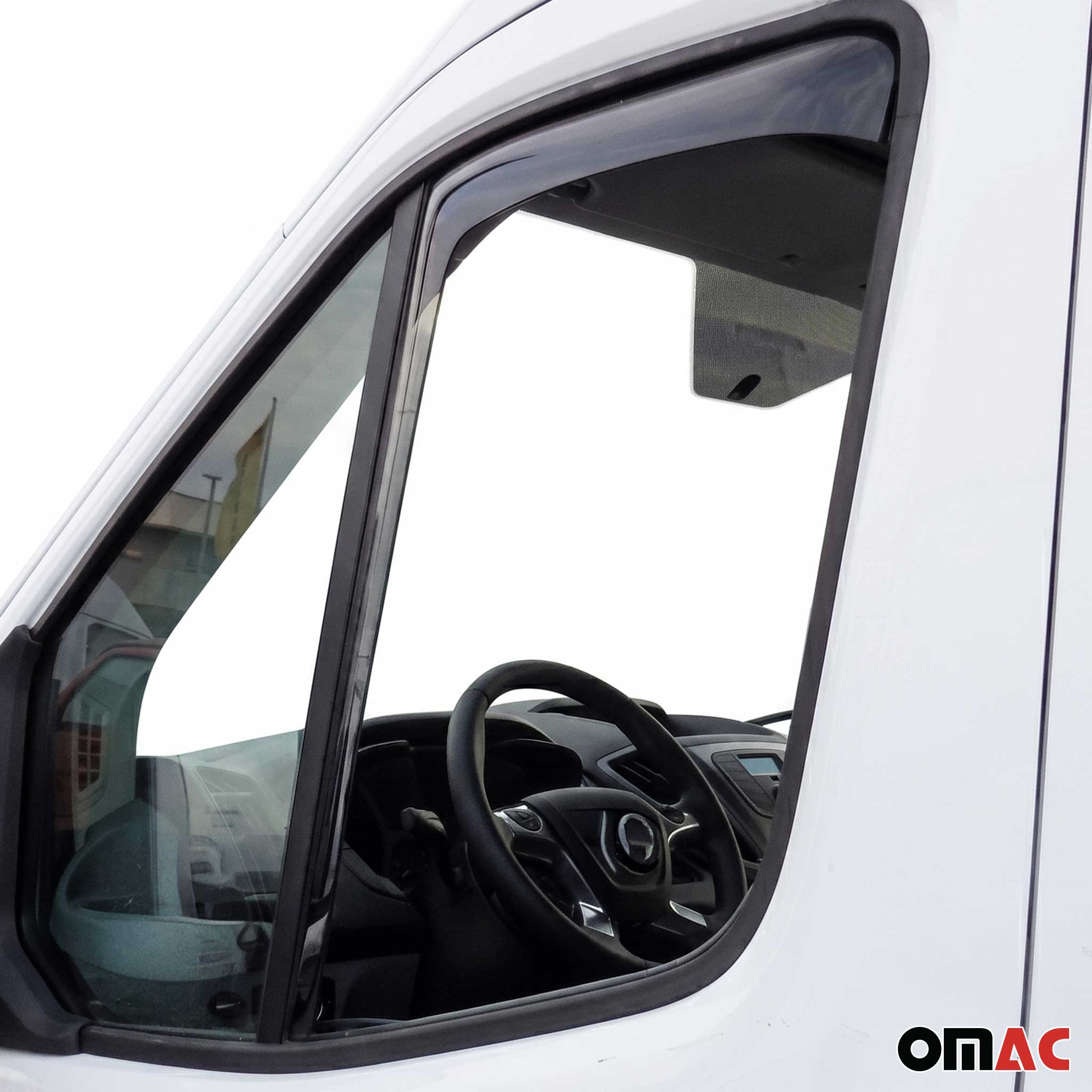 2006-2018 Mercedes Sprinter W906 Window Visor Vent Rain Deflector 2Pcs Smoke
