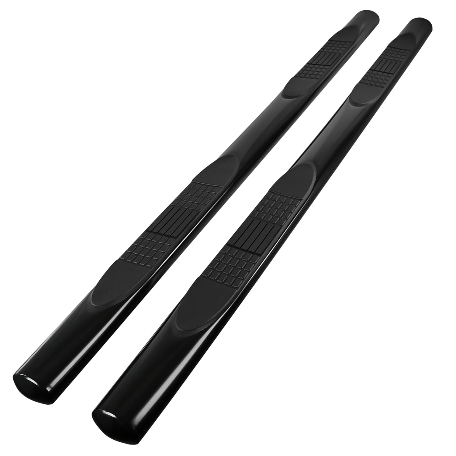 2009-2018 Dodge RAM 1500 / RAM Classic Quad Cab 4" Steel Side Step Nerf Bars