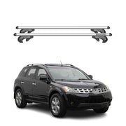 2003-2007 Nissan Murano Roof Rack Cross Bars Silver