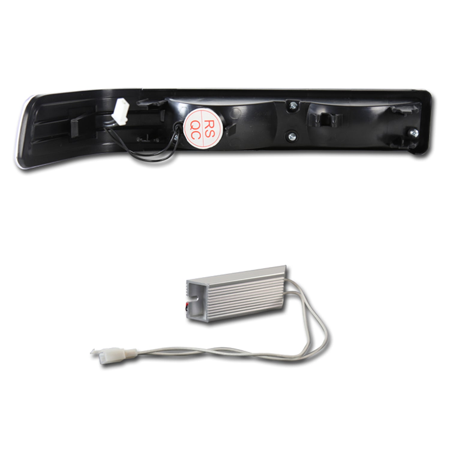 1998-2004 Chevy S10/ GMC Sonoma LED Bumper Lights Matte Black/Clear Lens