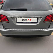 2011-2013 Mercedes E Class S212 Wagon Rear Bumper Guard Stainless Steel Brushed