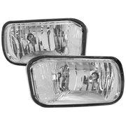 2009-2012 Dodge RAM 1500 / 2010-2018 2500 3500 H10 Fog Lights Chrome/Clear Lens