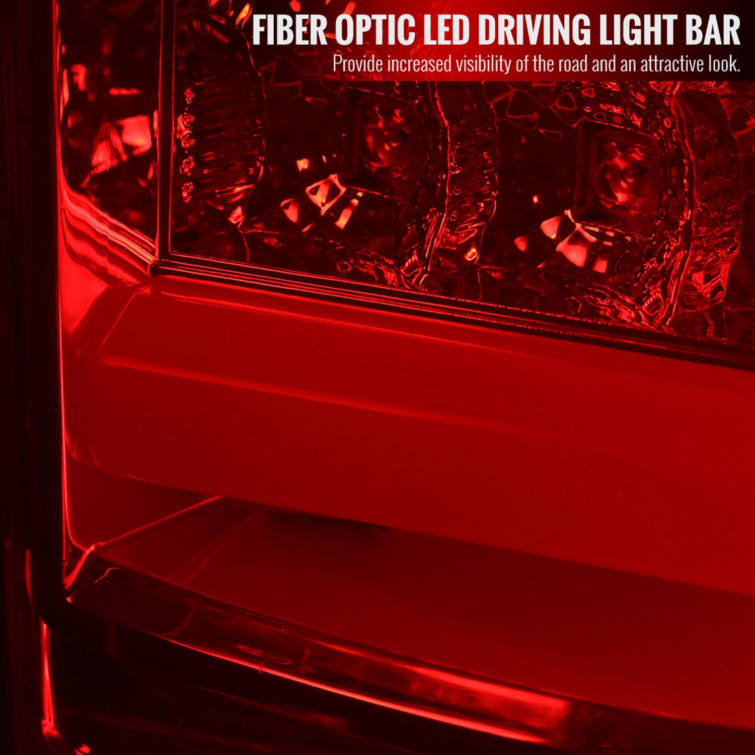 2003-2006 Chevy Silverado LED Tail Lights - G2 Chrome Housing/Red Clear Lens