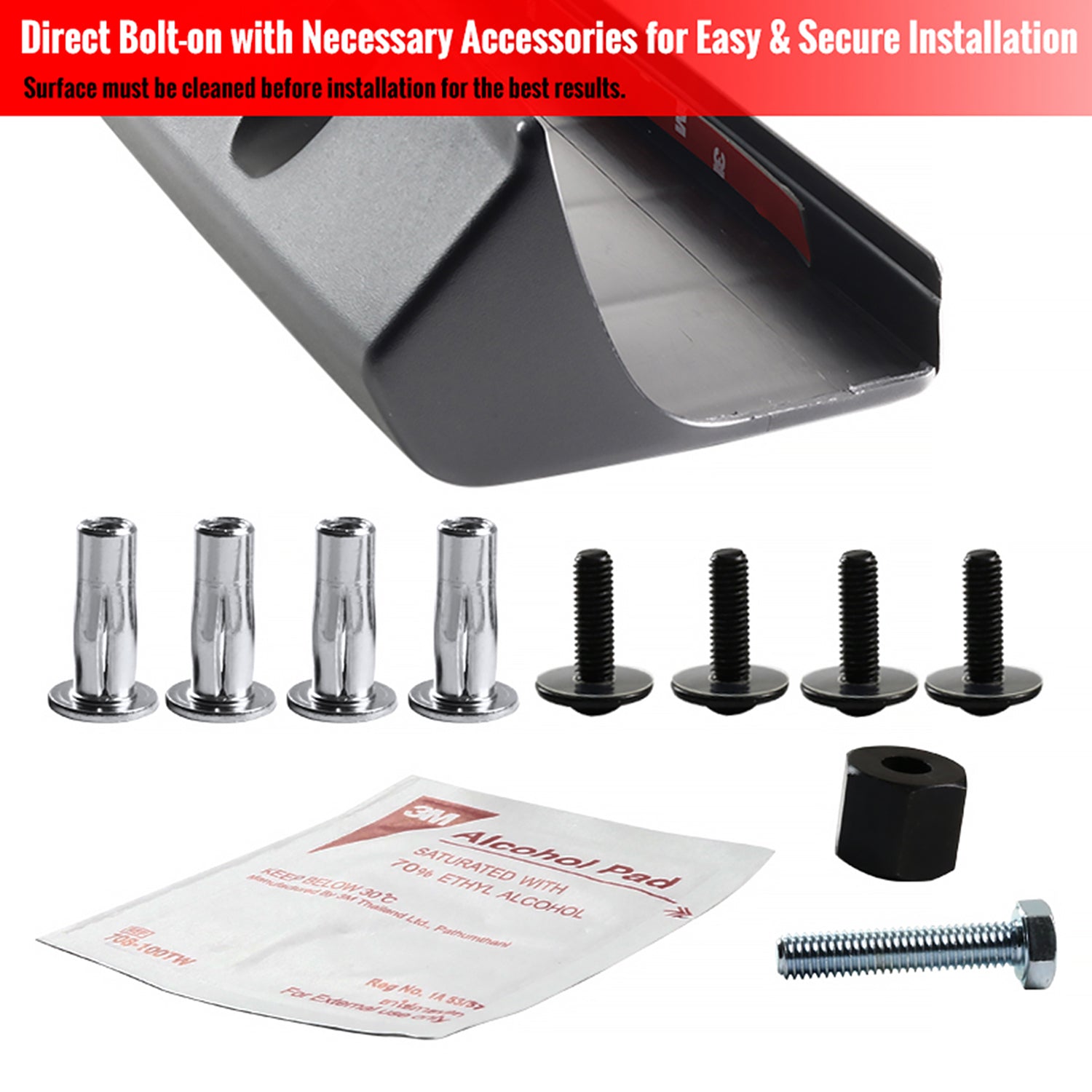 2002-2008 Dodge RAM 1500 / 2003-2009 RAM 2500 3500 Tailgate Cap Protector Cover