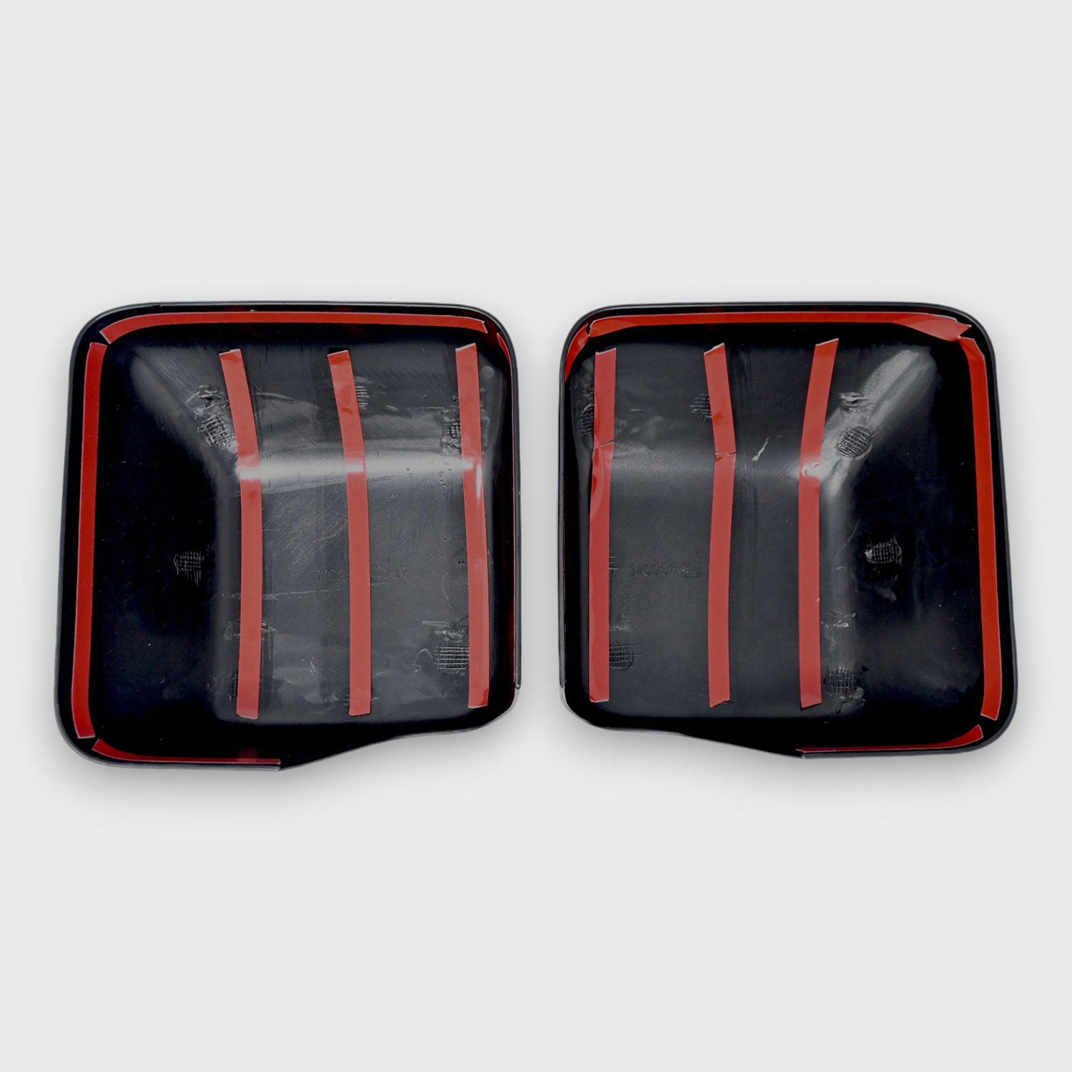 2020-2025 Jeep Gladiator Mirror Cover Caps Gloss Black 2Pcs ABS Plastic