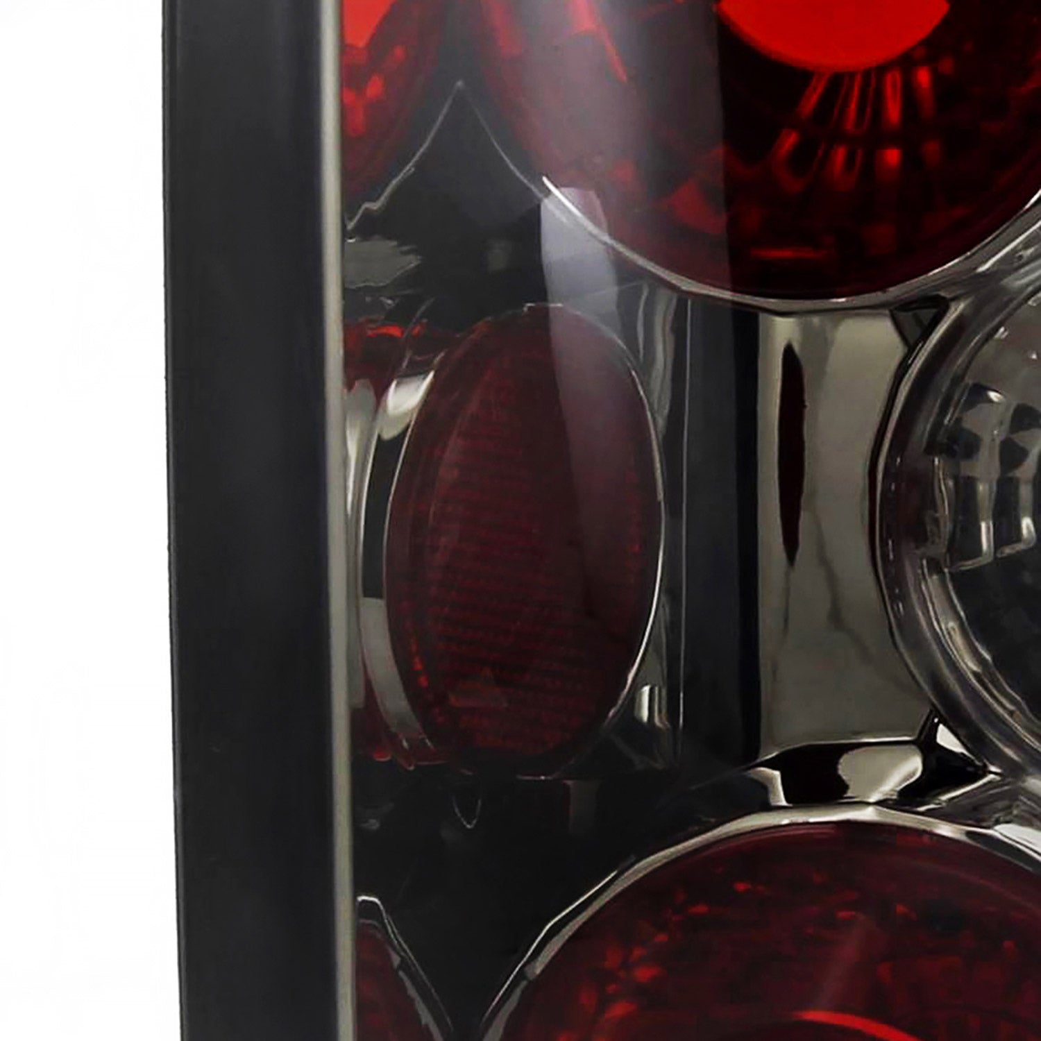 1993-1997 Ford Ranger Tail Lights Chrome Housing/Smoke Lens