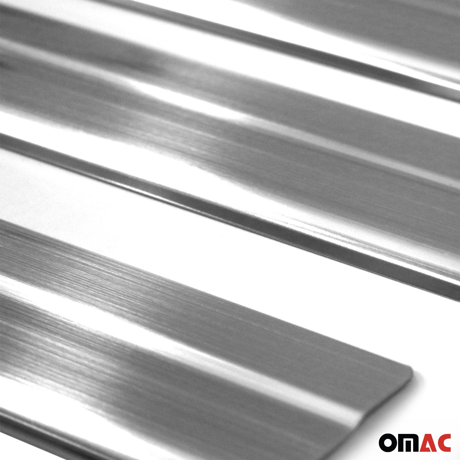 2017-2025 Mazda CX-5 Door Sill Scuff Plate Scratch Protector Stainless Steel Silver 4x