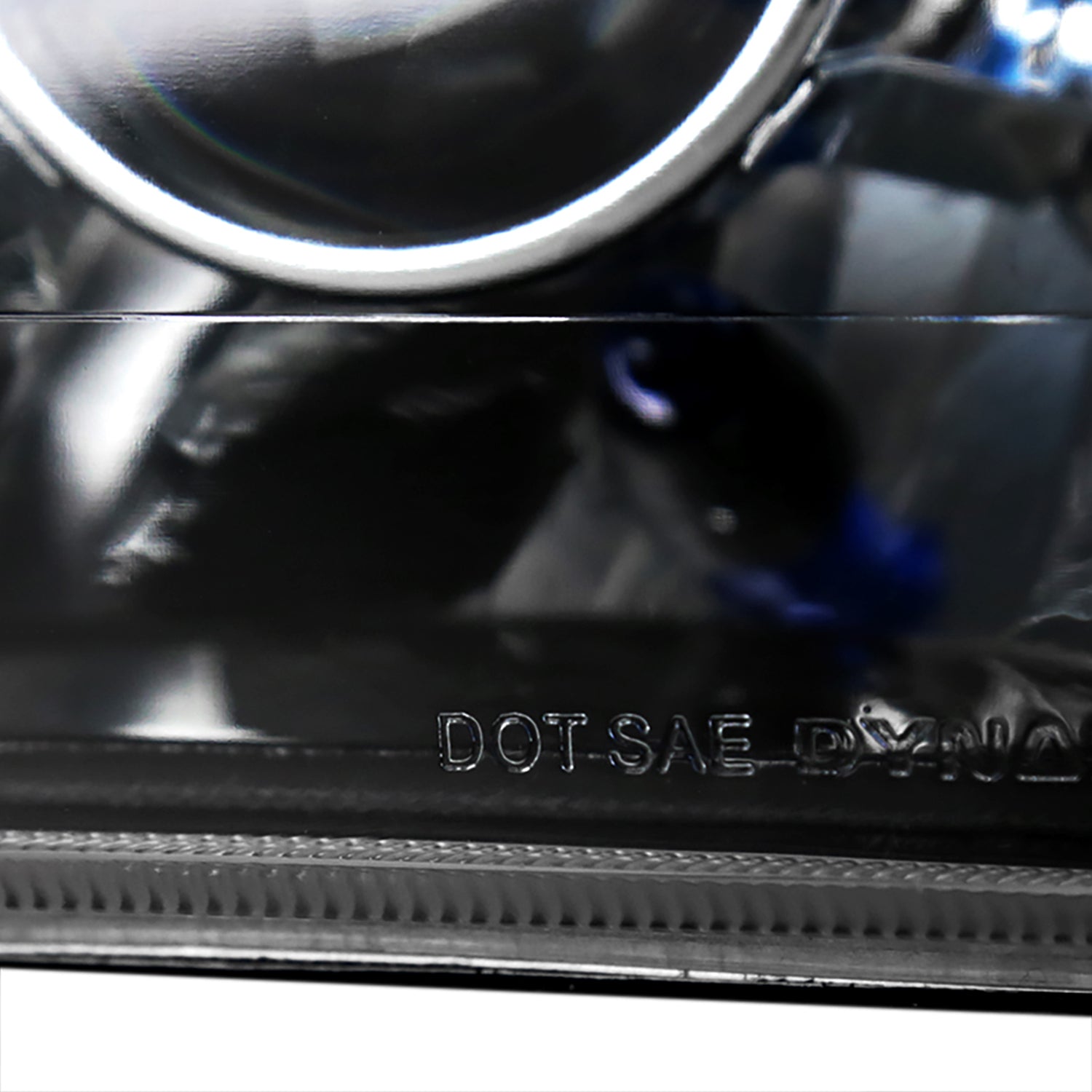 Universal 7"x6" H4 Projector Headlights Matte Black Housing/Clear Lens