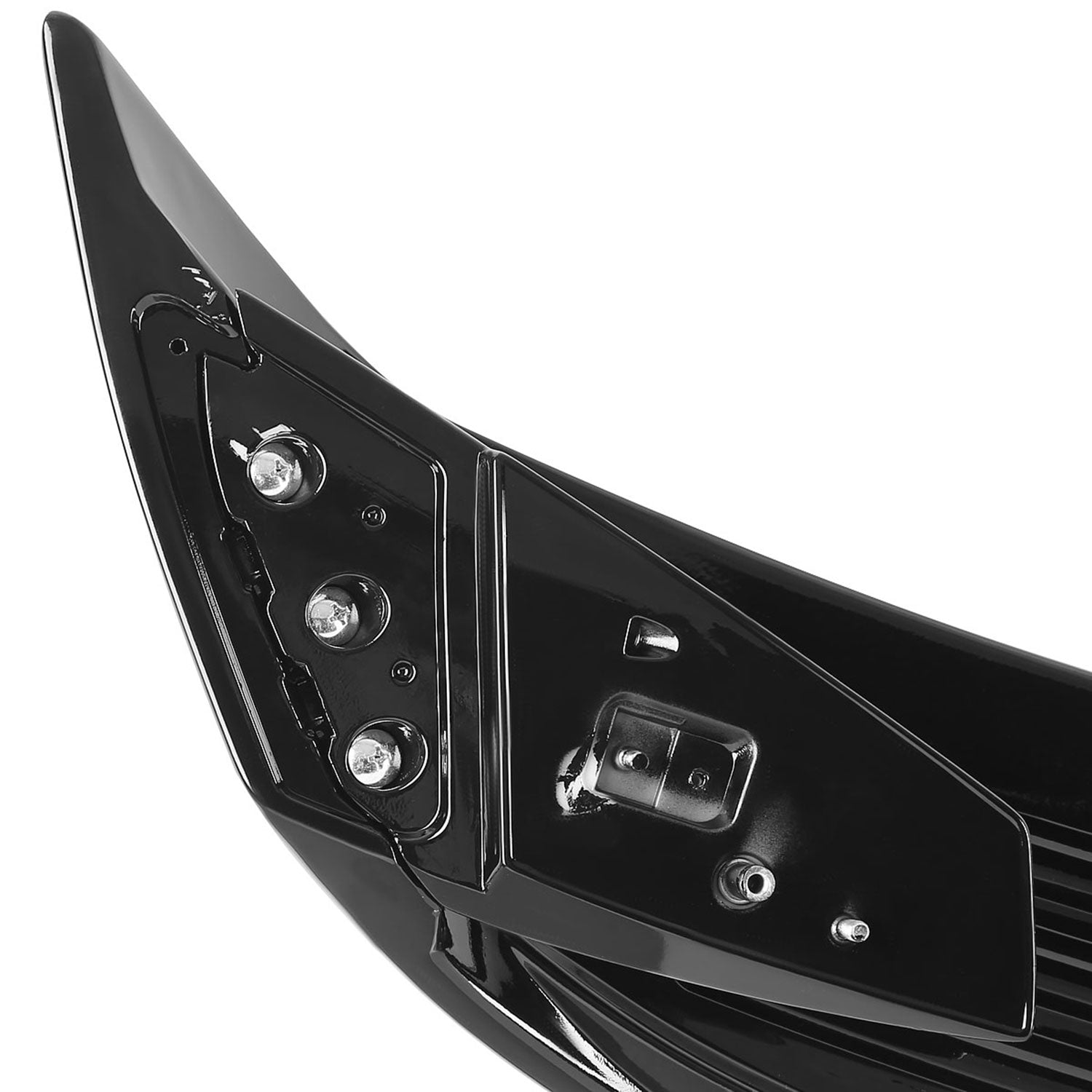 2015-2022 Ford Mustang Glossy Black GT500 Style Rear Trunk Spoiler Kit