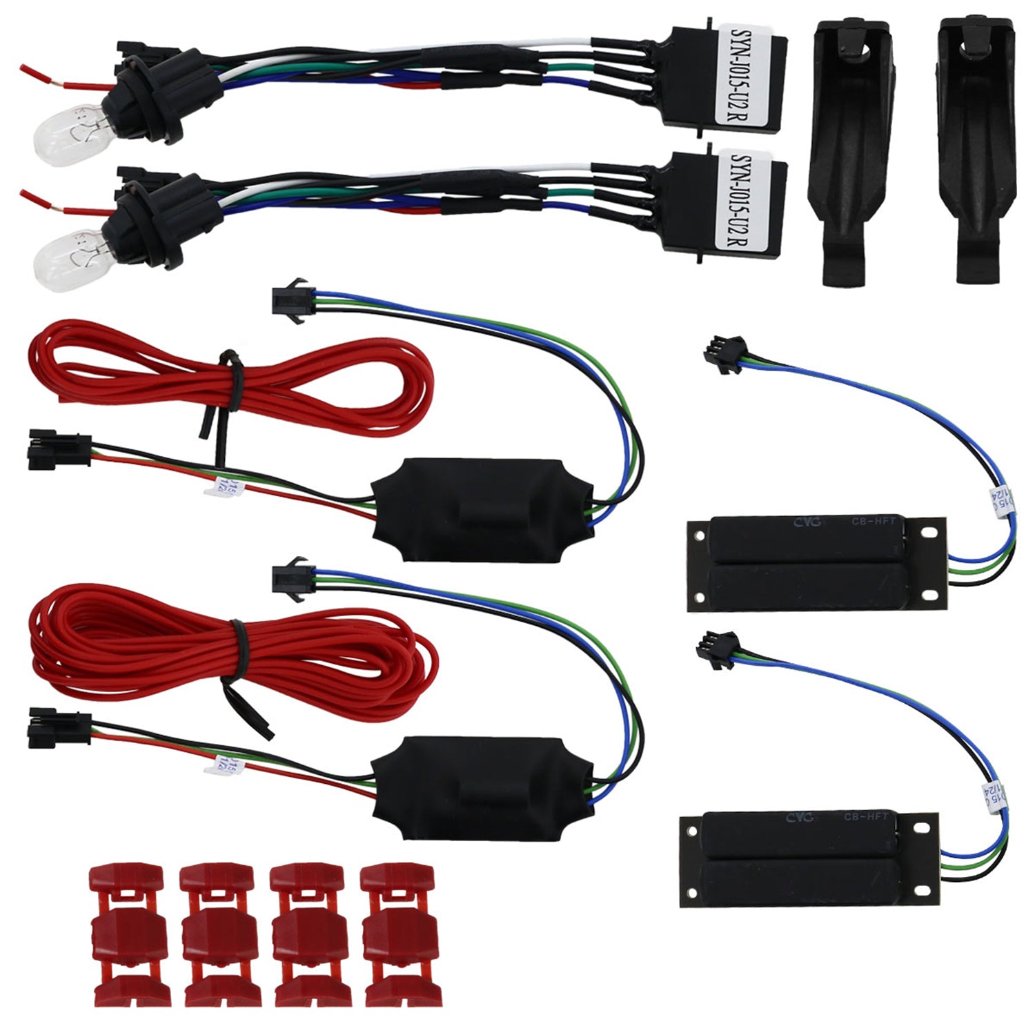 2006-2008 BMW E90 3 Series Sedan LED Tail Lights Matte Black/Clear Lens