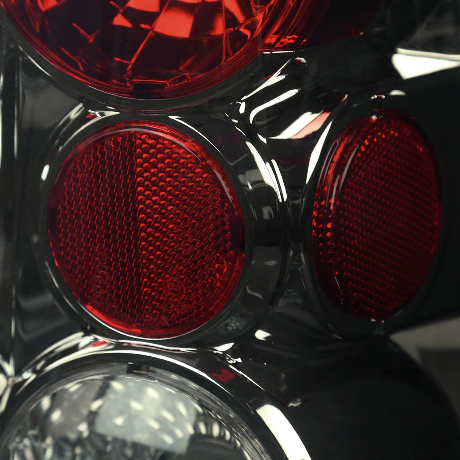 2003-2006 Ford Expedition Tail Lights Chrome Housing/Smoke Lens