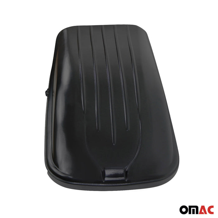 OMAC Rooftop Cargo Box Carrier Waterproof Luggage Storage 15.9 Cubic Feet Black