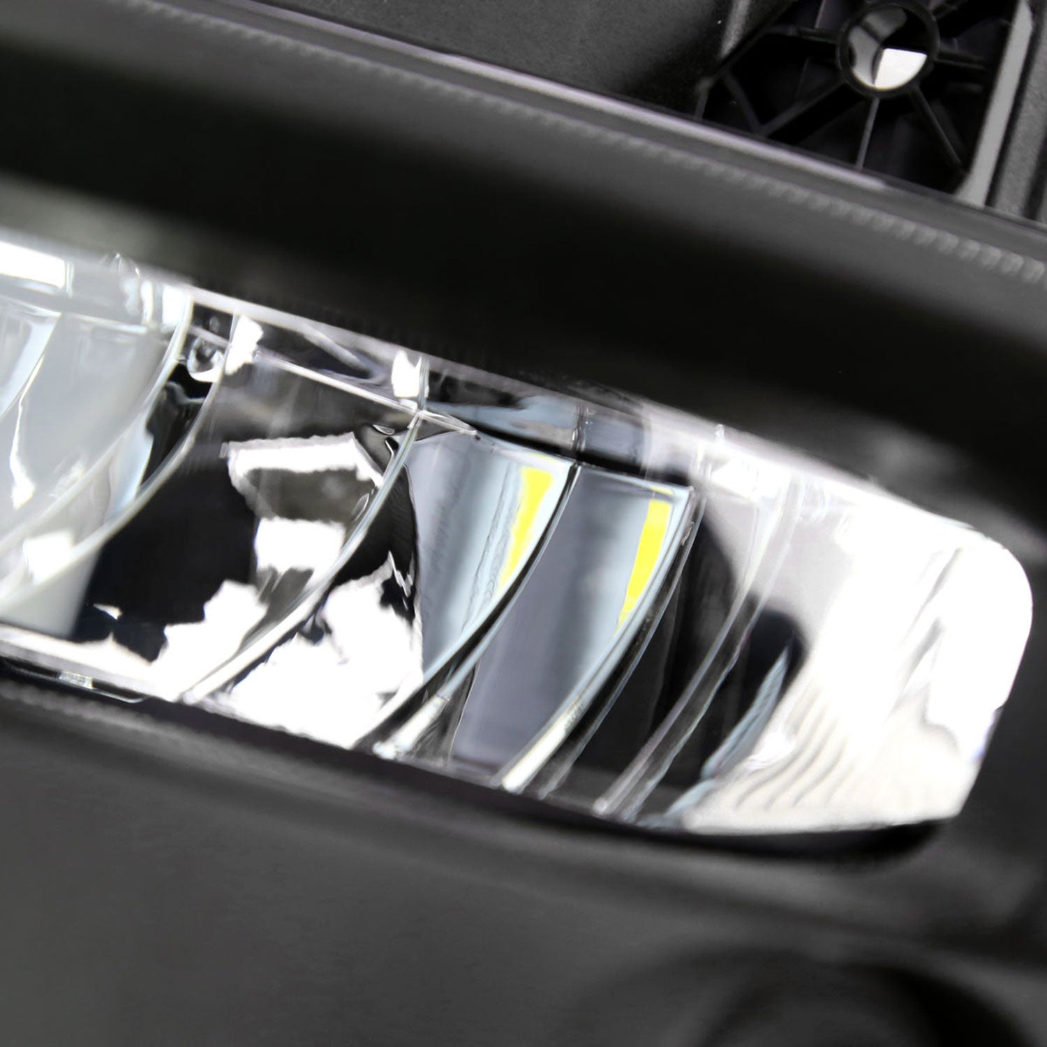 2019-2024 Dodge RAM 1500 LED Fog Lights Kit Chrome Housing/Clear Lens