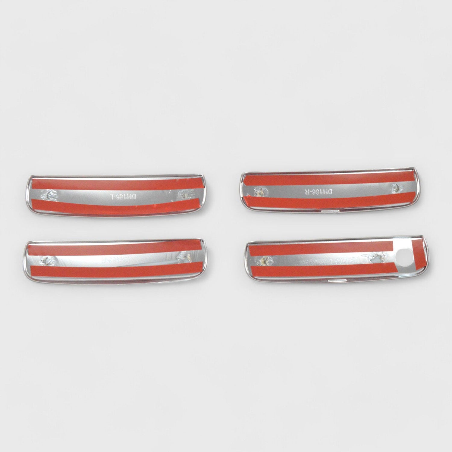 2011-2023 Dodge Charger / Challenger Door Handle Cover Chrome 4Pcs ABS Plastic