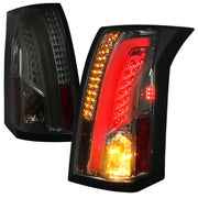 2003-2007 Cadillac CTS LED Tail Lights Chrome Housing/Smoke Lens