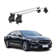 2017-2019 Buick LaCrosse Roof Rack Cross Bars Silver