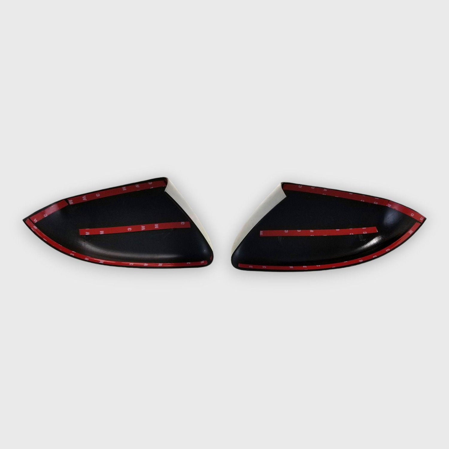 2015-2024 Ford Edge Mirror Cover Caps Gloss Black 2Pcs ABS Plastic