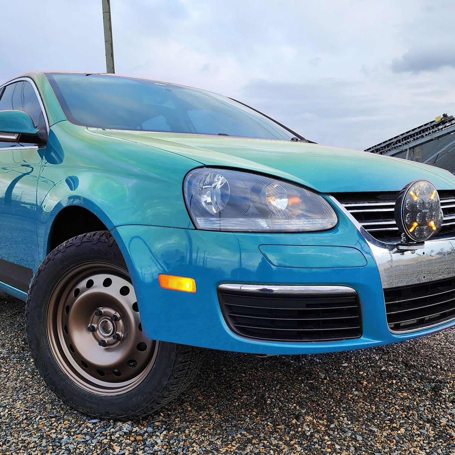 2005-2010 VW Golf Mk5 /Jetta/Rabbit Factory Headlights P21W Signal Bulbs Black