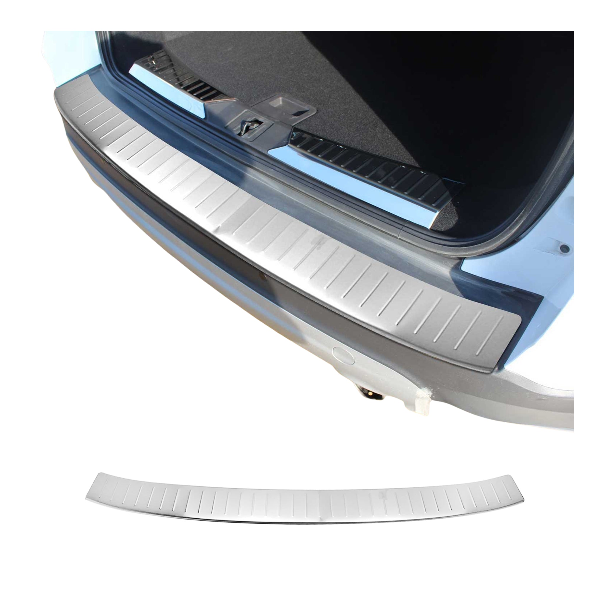 2013-2019 Ford Escape Rear Bumper Guard Stainless Steel Brushed