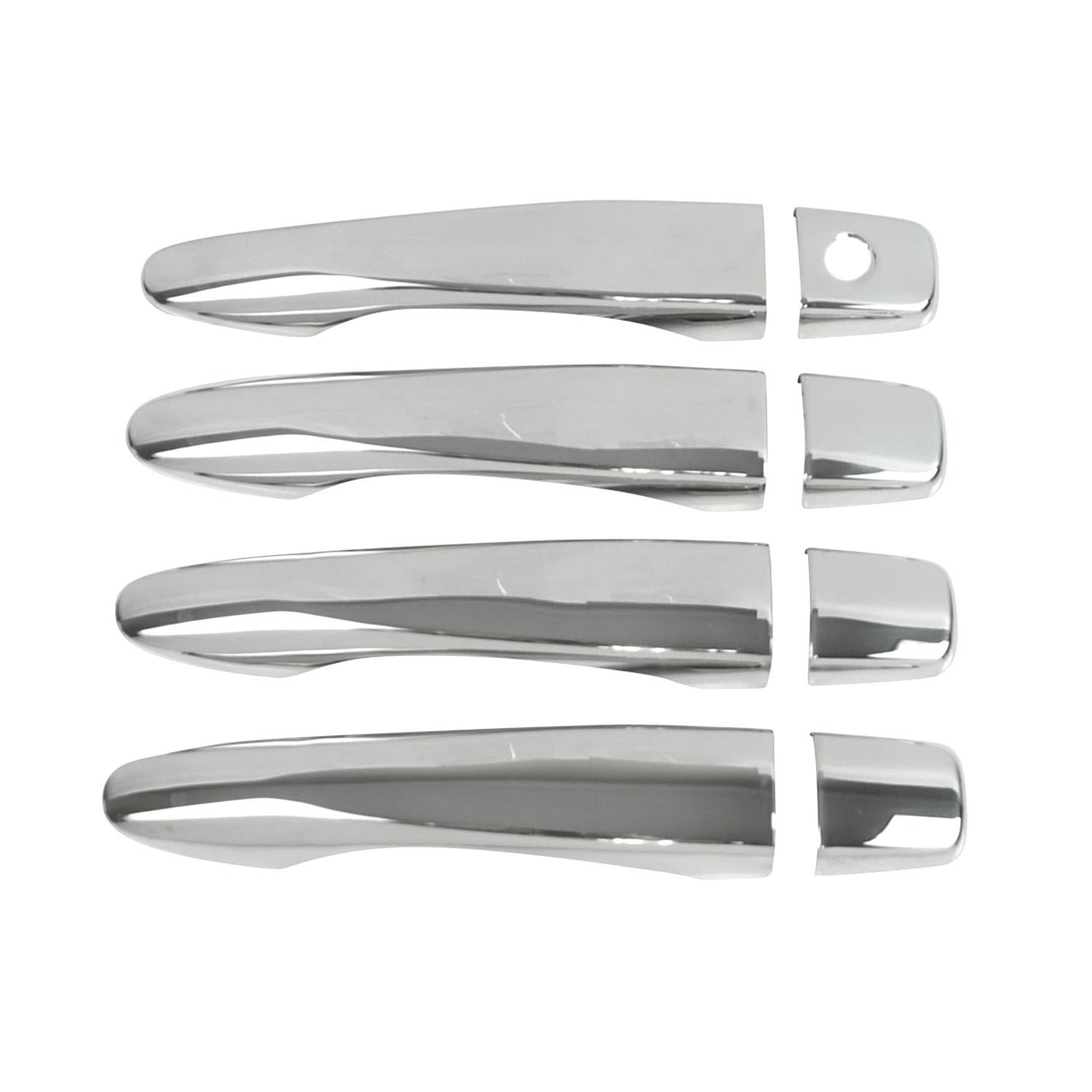 2018-2024 Nissan Kicks Car Door Handle Cover Protector Stainless Steel Chrome 8 Pcs