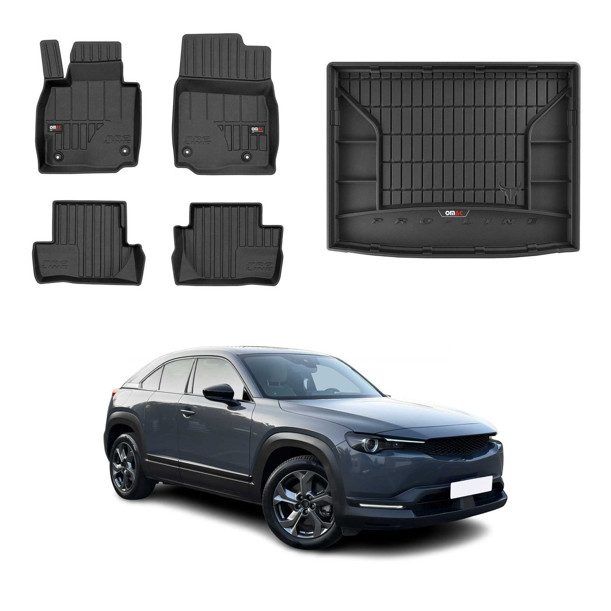 OMAC Floor Mats & Cargo Liners for Mazda MX-30 2022-2023