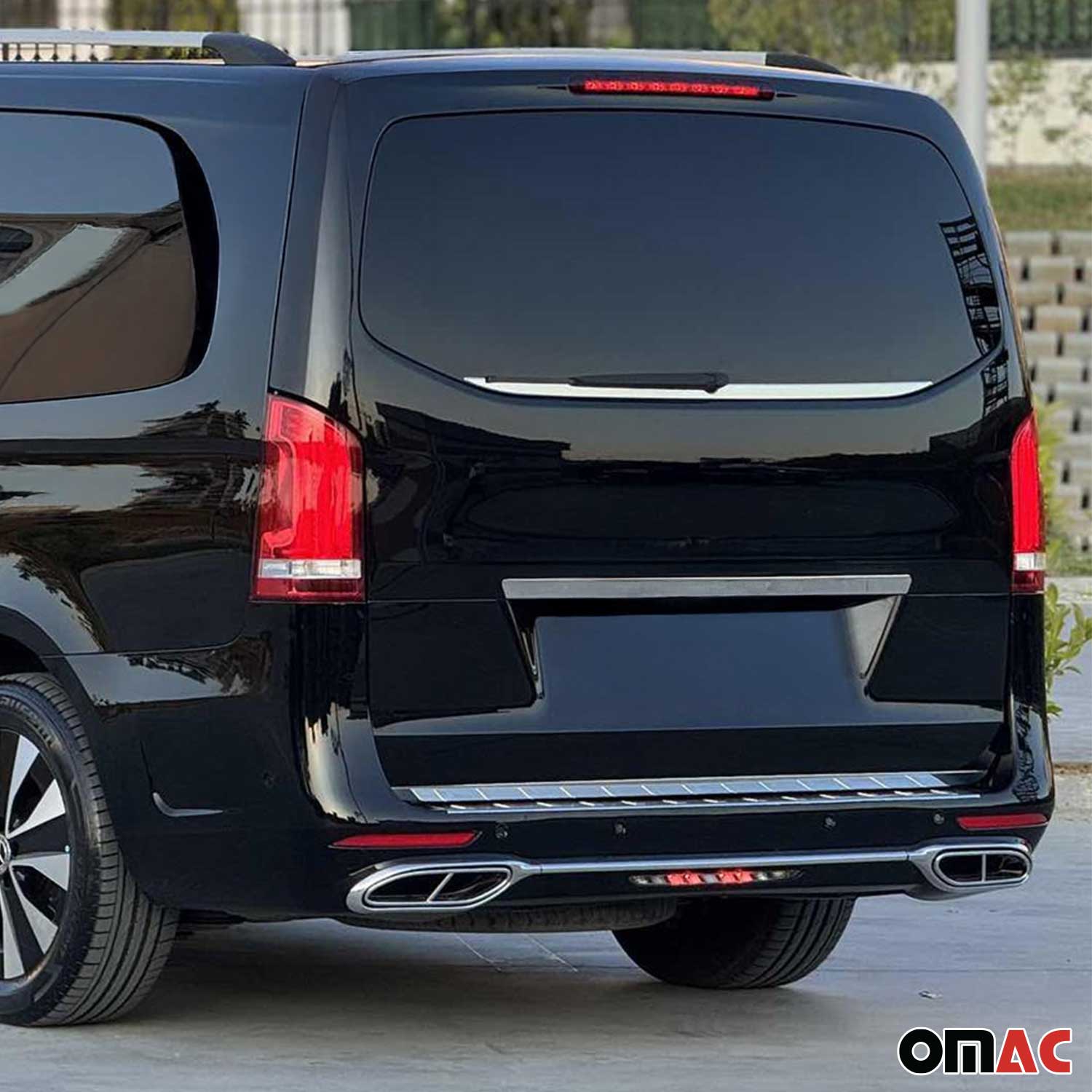 2016-2024 Mercedes Metris Rear Trunk Tailgate Door Handle Cover Stainless Steel