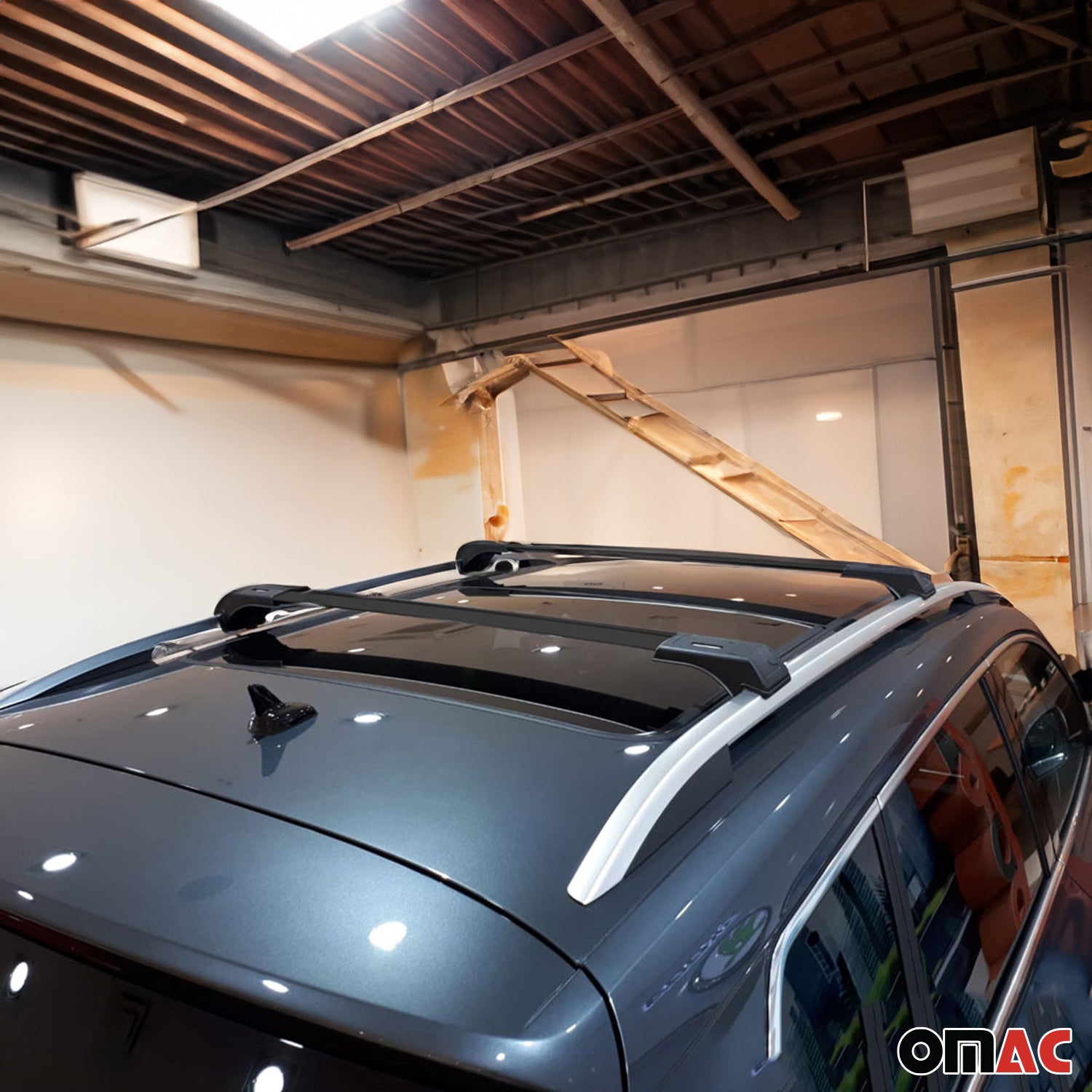 2005-2012 Nissan Pathfinder Roof Rack Cross Bars Black