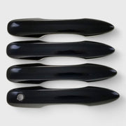 2021-2024 Toyota Venza Door Handle Cover Gloss Black 4Pcs ABS Plastic