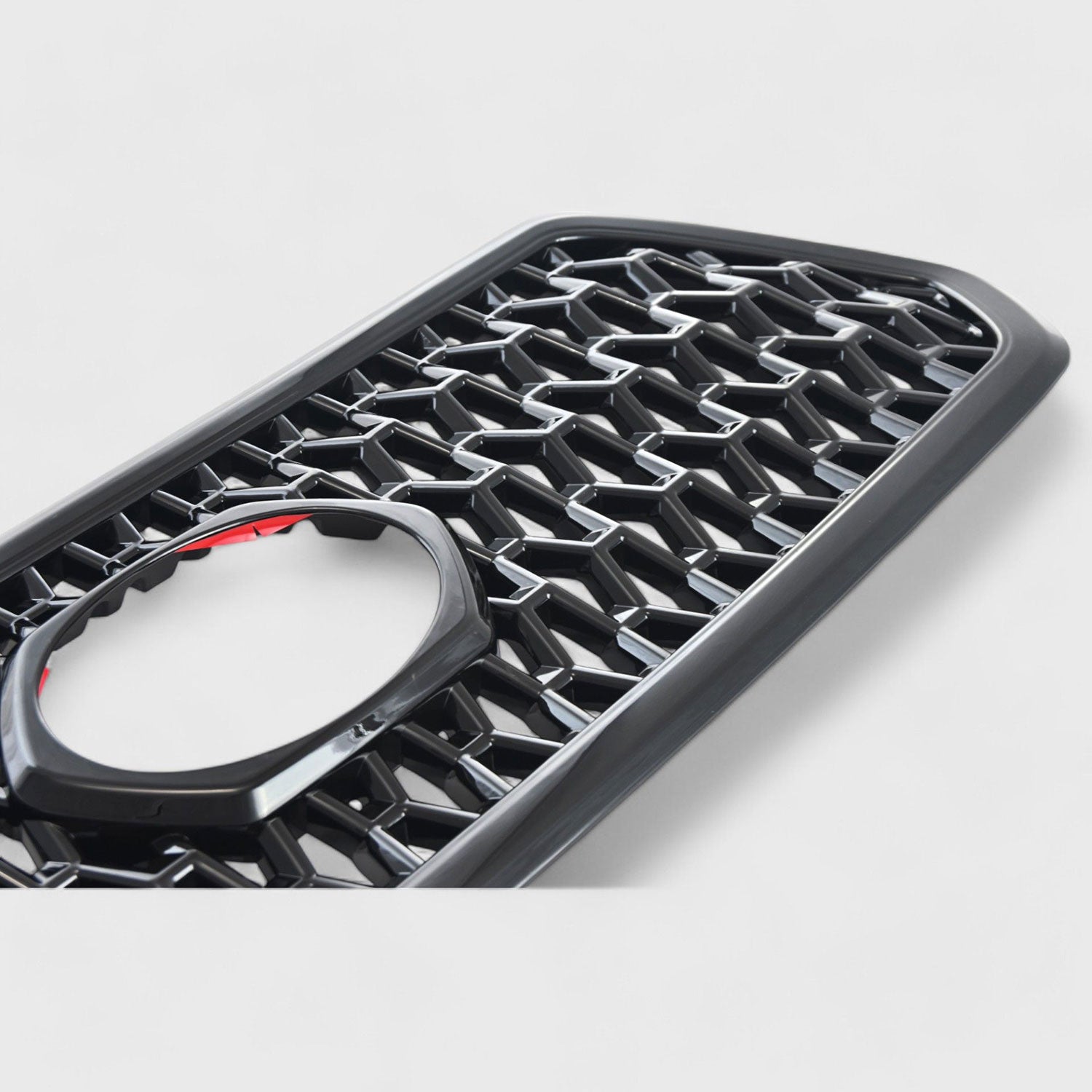 2016-2019 Toyota Tacoma Grille 4.gen Pre-FL Overlay Gloss Black 1Pcs ABS Plastic