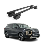 2022-2024 Mitsubishi Outlander Roof Rack Cross Bars Black