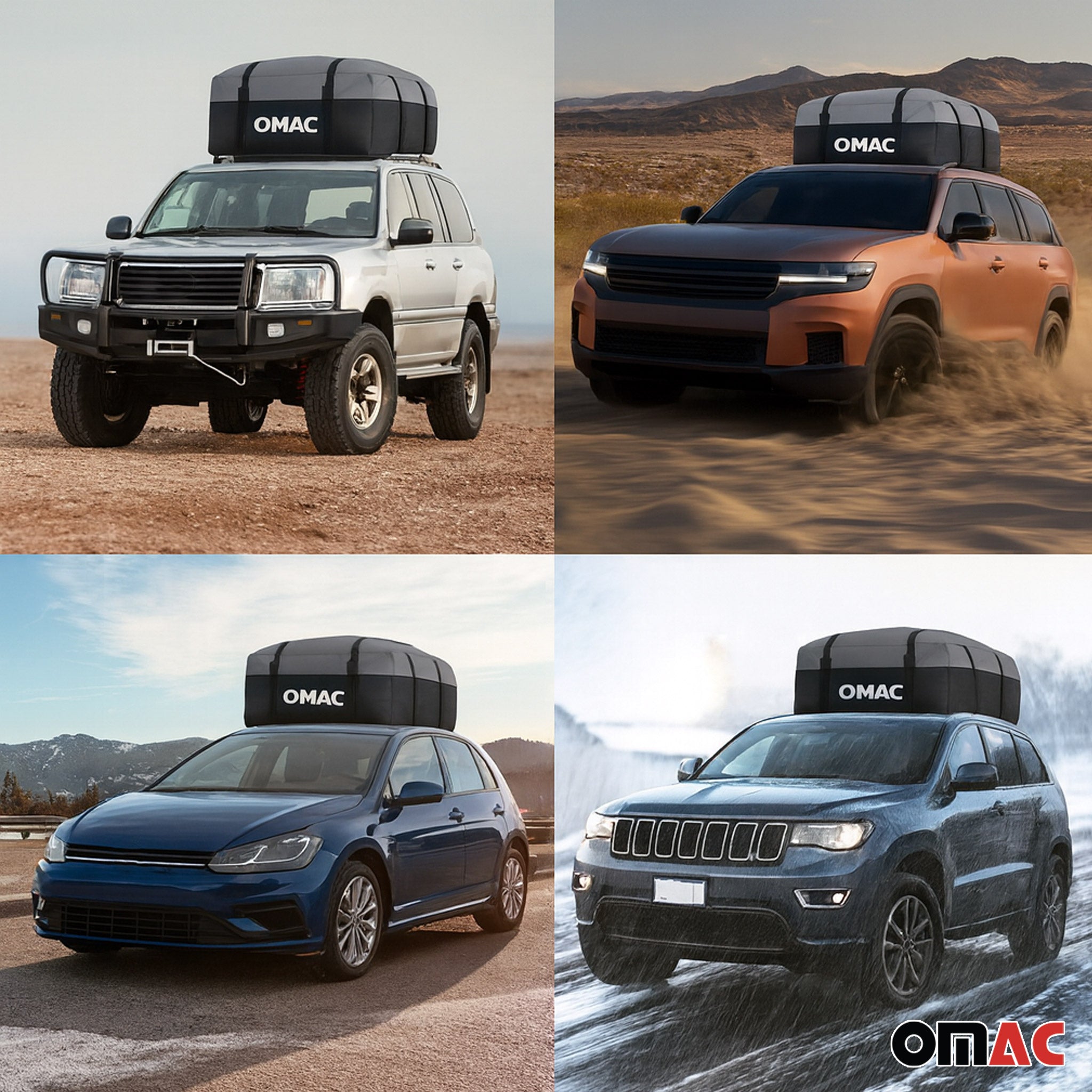 Roof Cargo Bag 17.6 Cubic Feet Black