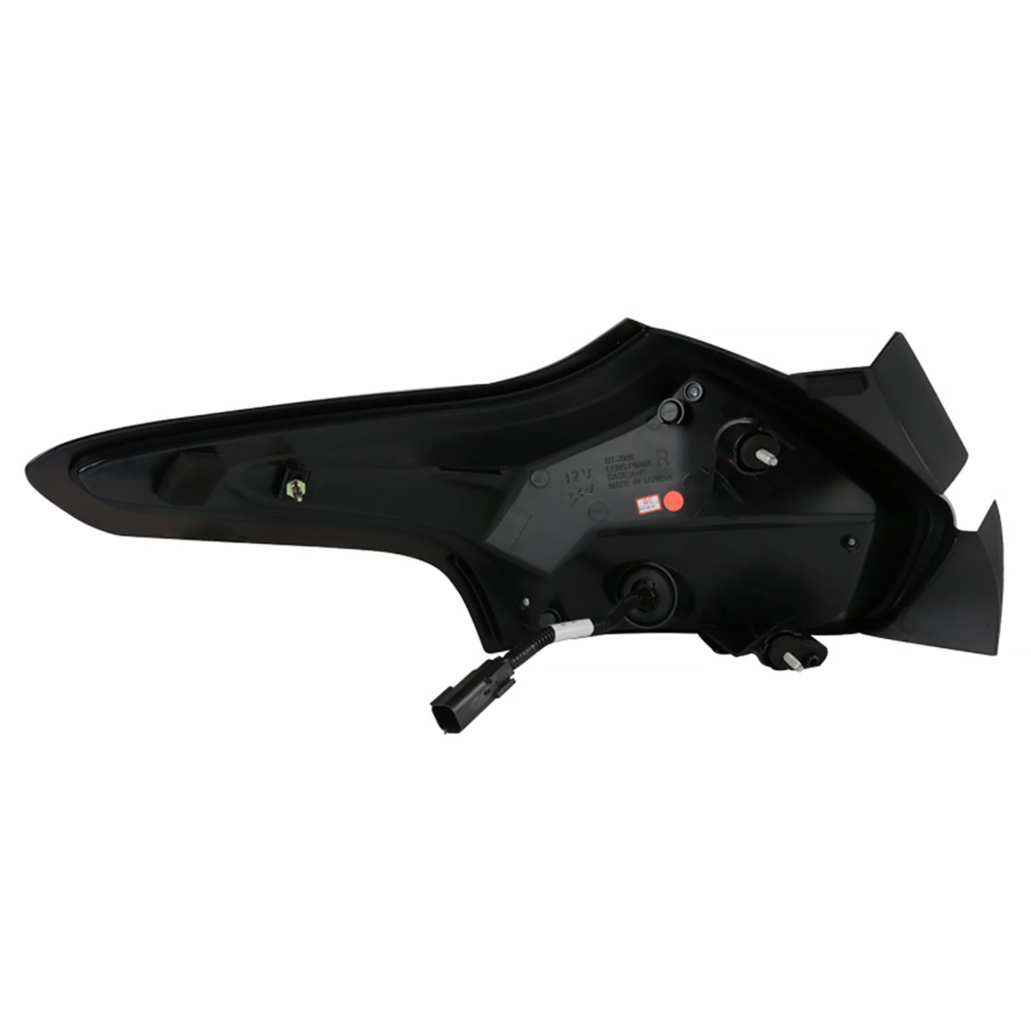 2015-2019 Ford Focus Hatchback LED Tail Lights Chrome Housing/Red Lens