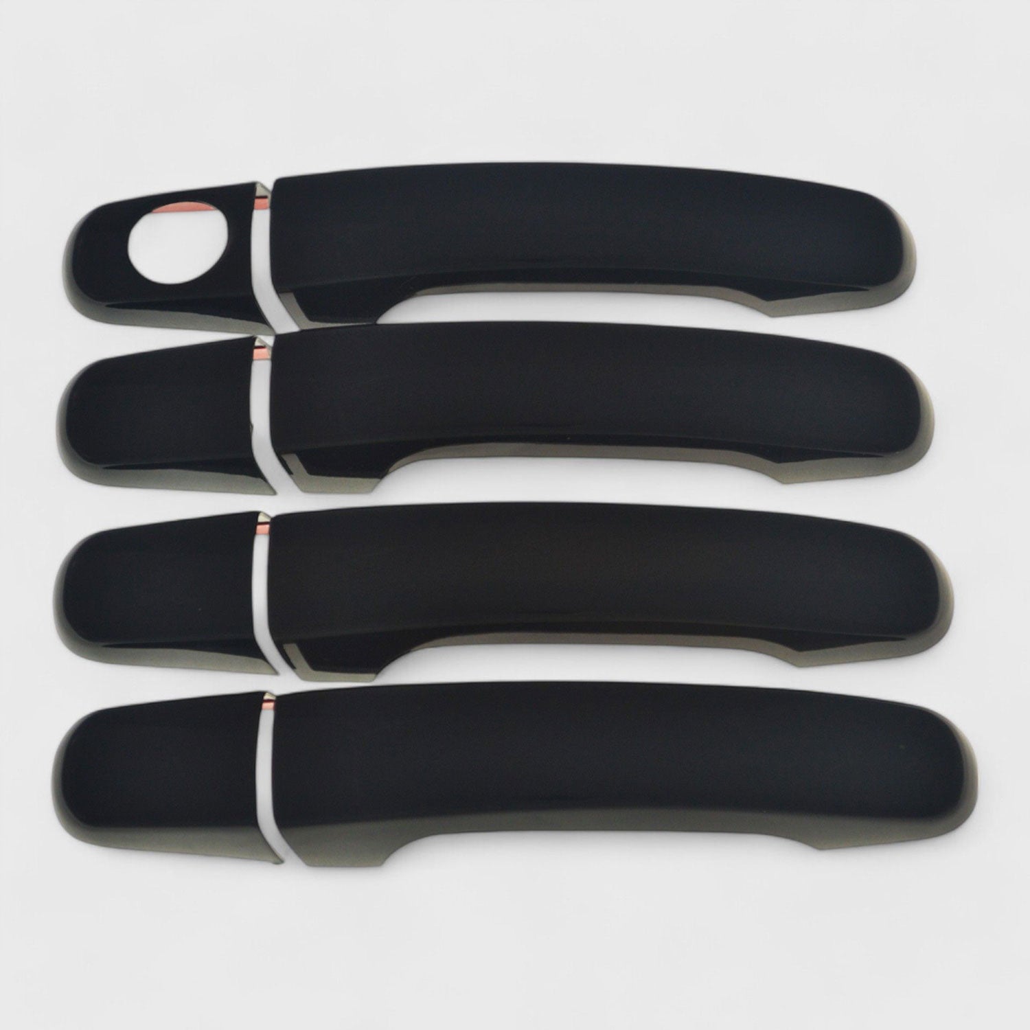 2013-2016 GMC Acadia Door Handle Cover Gloss Black 8Pcs ABS Plastic