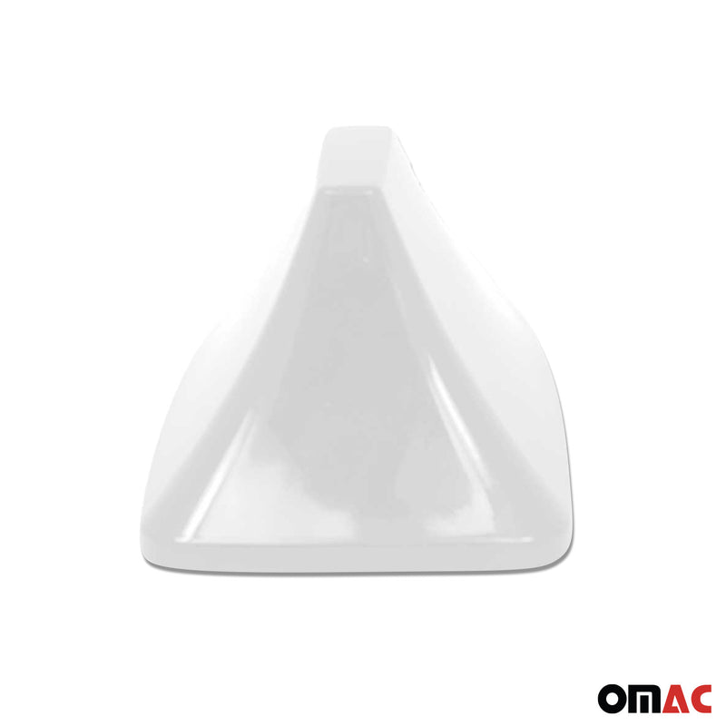 Car Shark Fin Antenna Roof Radio AM/FM Signal Aerial Accessories White