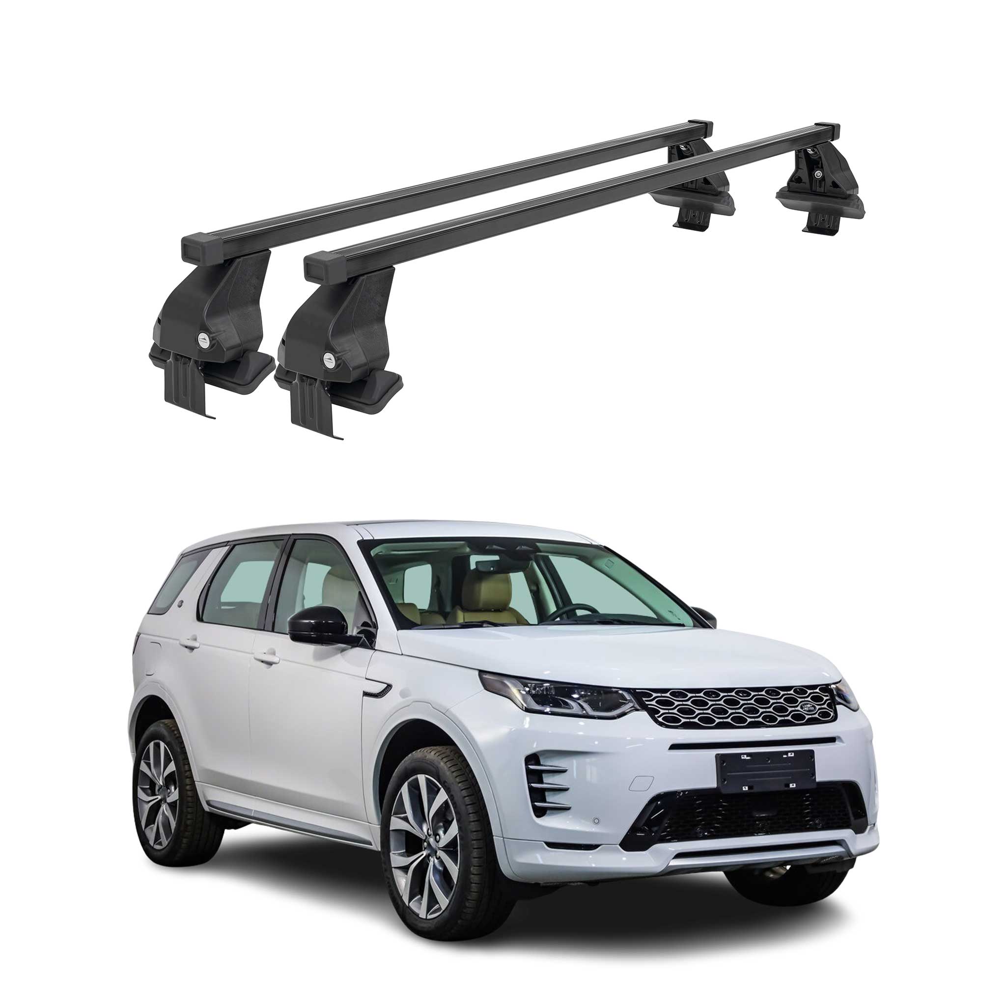 2020-2025 Land Rover Discovery Sport Roof Rack Cross Bars Black