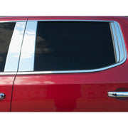 2019-2025 Chevrolet Silverado Pillar Trim 8Pc Stainless Steel