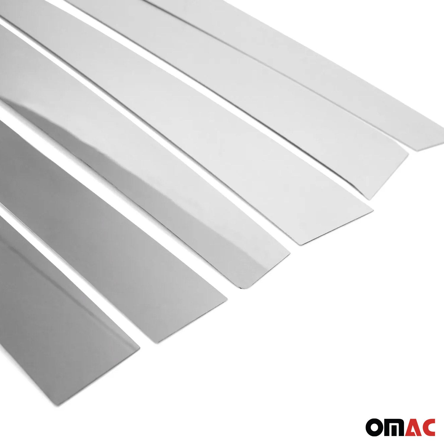 2011-2017 Toyota Sienna Window Pillar Posts Door Trim Cover Stainless Steel Silver 6x