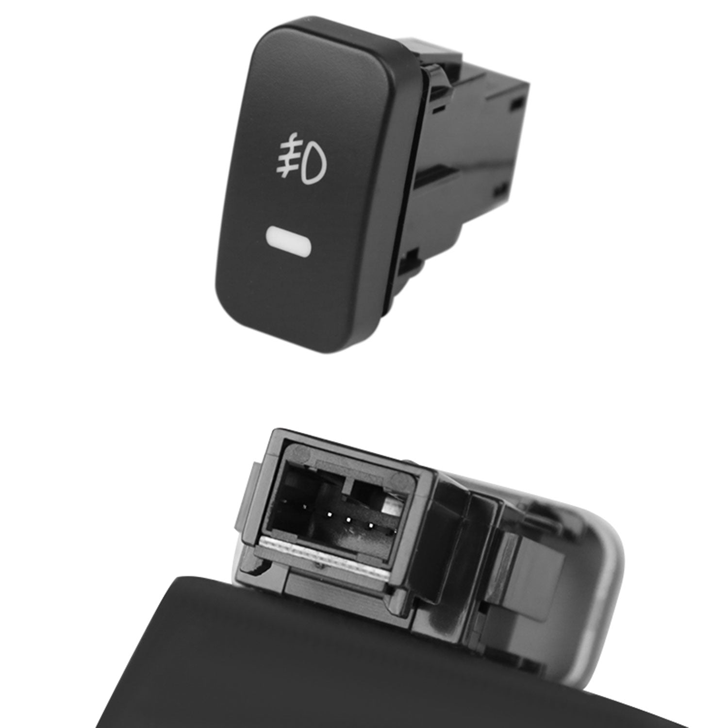 2003-2008 Honda Element 12V/55W H3 Fog Lights Kit Chrome Housing/Clear Lens