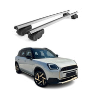 2024-2025 Mini Countryman Roof Rack Cross Bars Luggage Carrier Alu Silver 2x