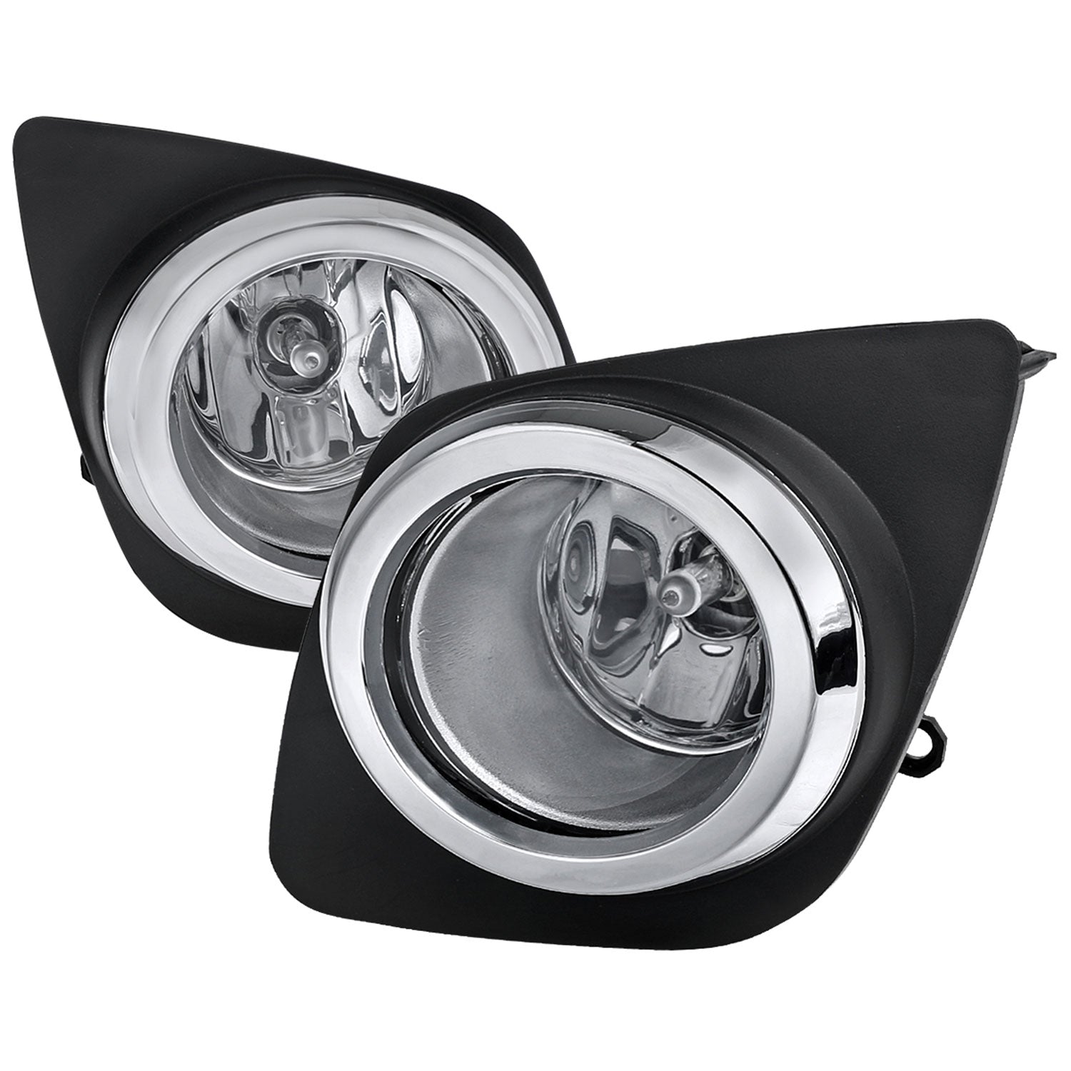 2009-2012 Toyota RAV4 H11 Fog Lights Kit Chrome Housing/Clear Lens