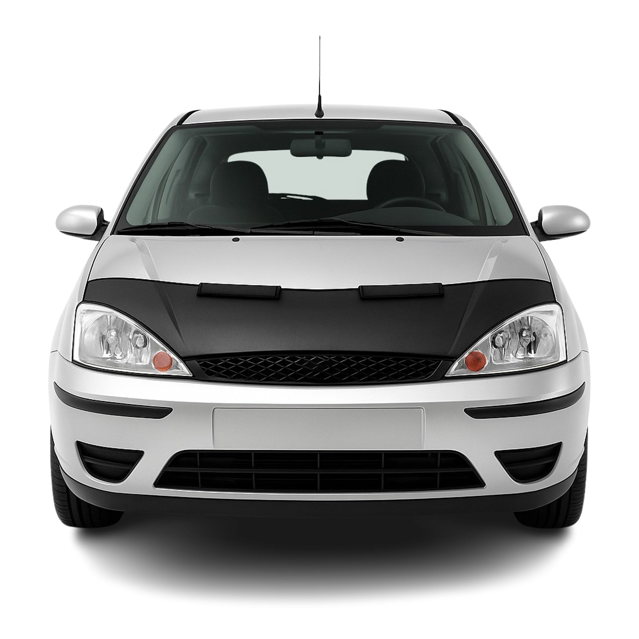 2000-2004 Ford Focus Car Bonnet Mask Hood Bra Black 1 Pc