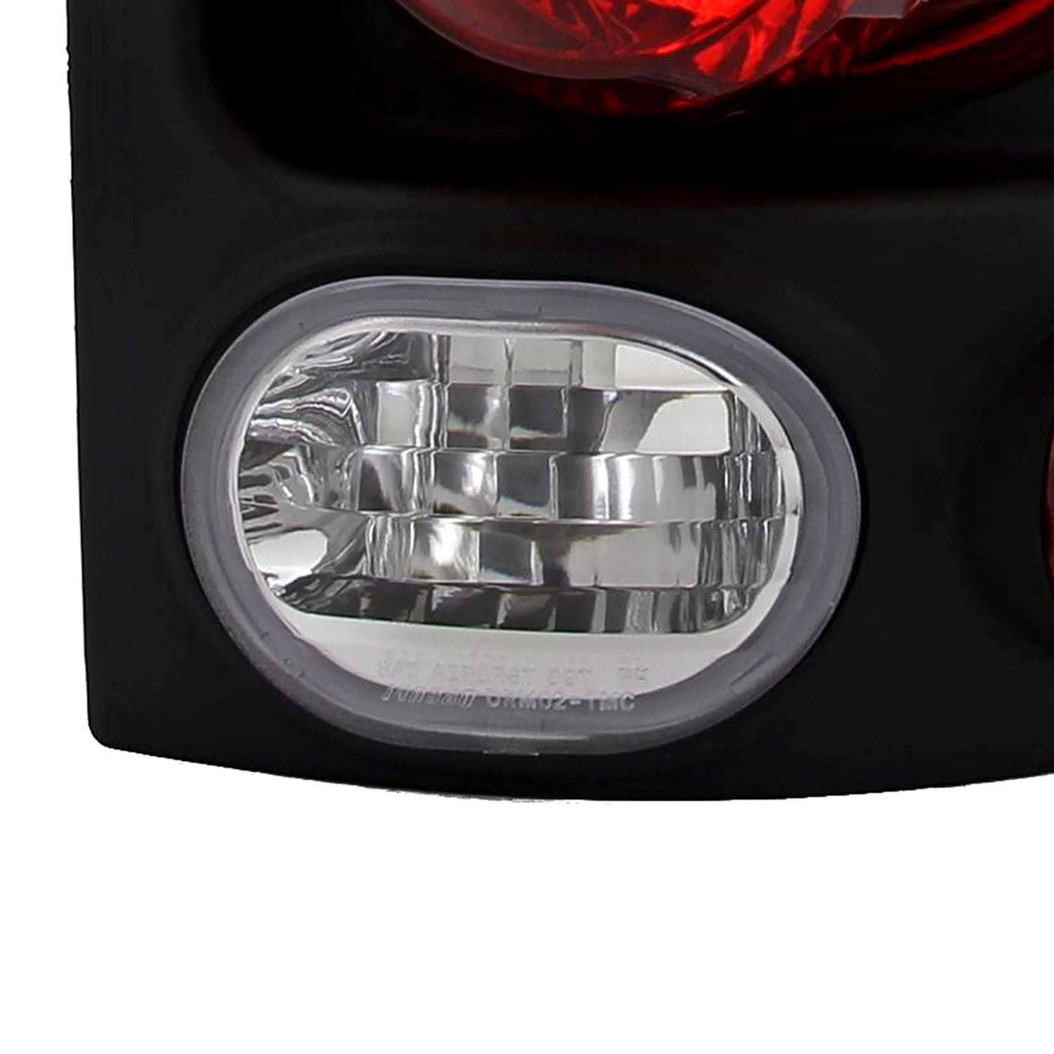 2002-2006 Dodge RAM Retro Style Tail Lights Matte Black Housing/Clear Lens