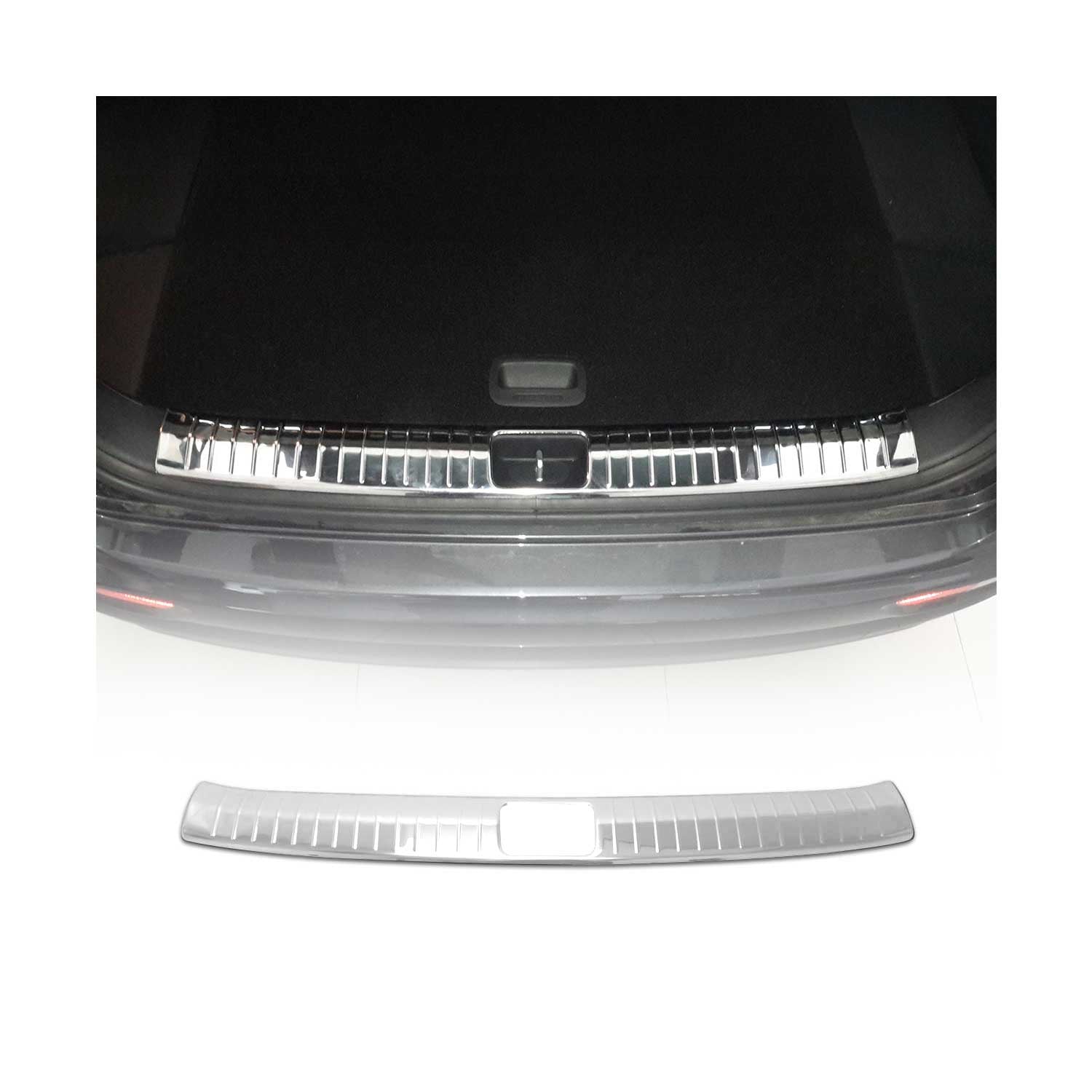 2017-2022 Kia Sportage Trunk Sill Cover Bumper Guard Protector Stainless Steel Silver